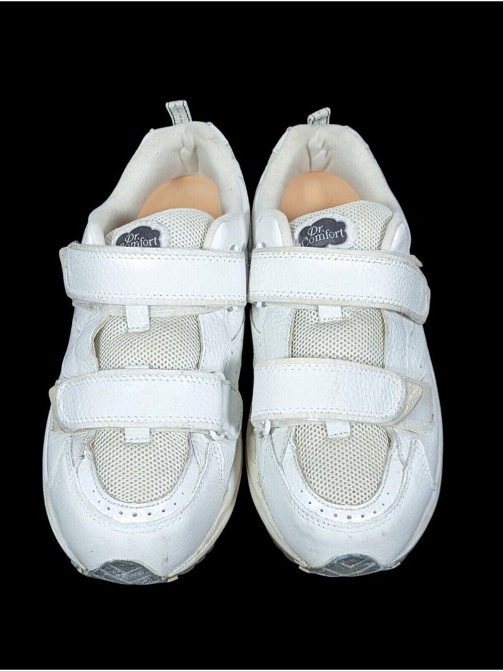 Dr Comfort Orthopedic Walking Shoe "Winner" X Depth White Leather 9.5M